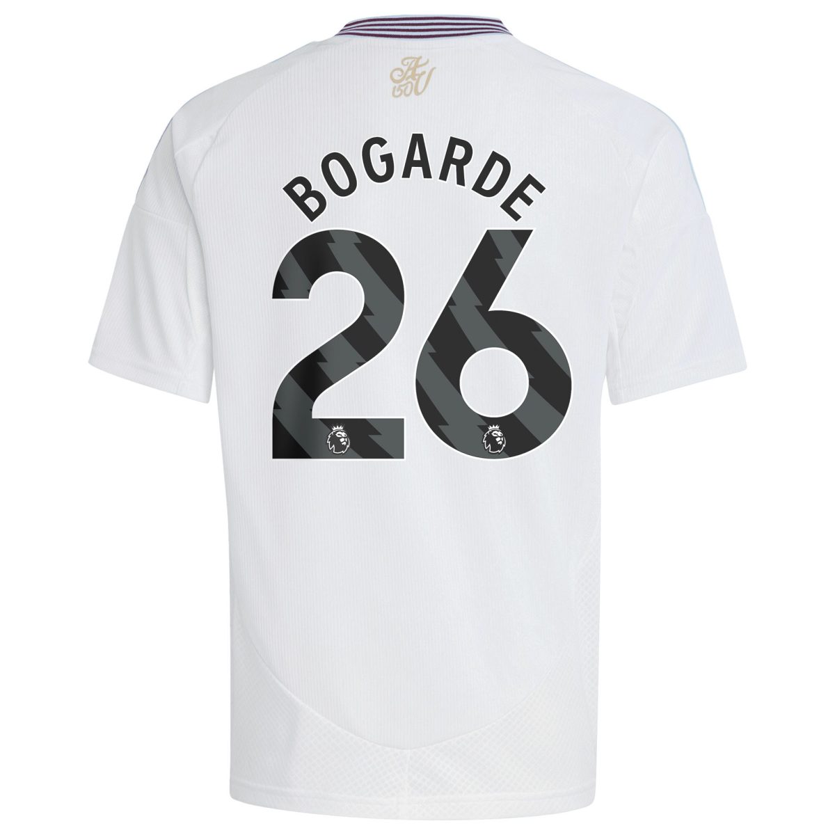 aston villa adidas away shirt 2024-25 – kids with bogarde 26 printing Collection | Aston Villa Fan Shop
