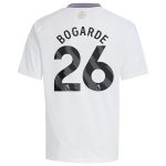 aston villa adidas away shirt 2024-25 – kids with bogarde 26 printing Collection | Aston Villa Fan Shop