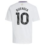 aston villa adidas away shirt 2024-25 – kids with buendia 10 printing Collection | Aston Villa Fan Shop