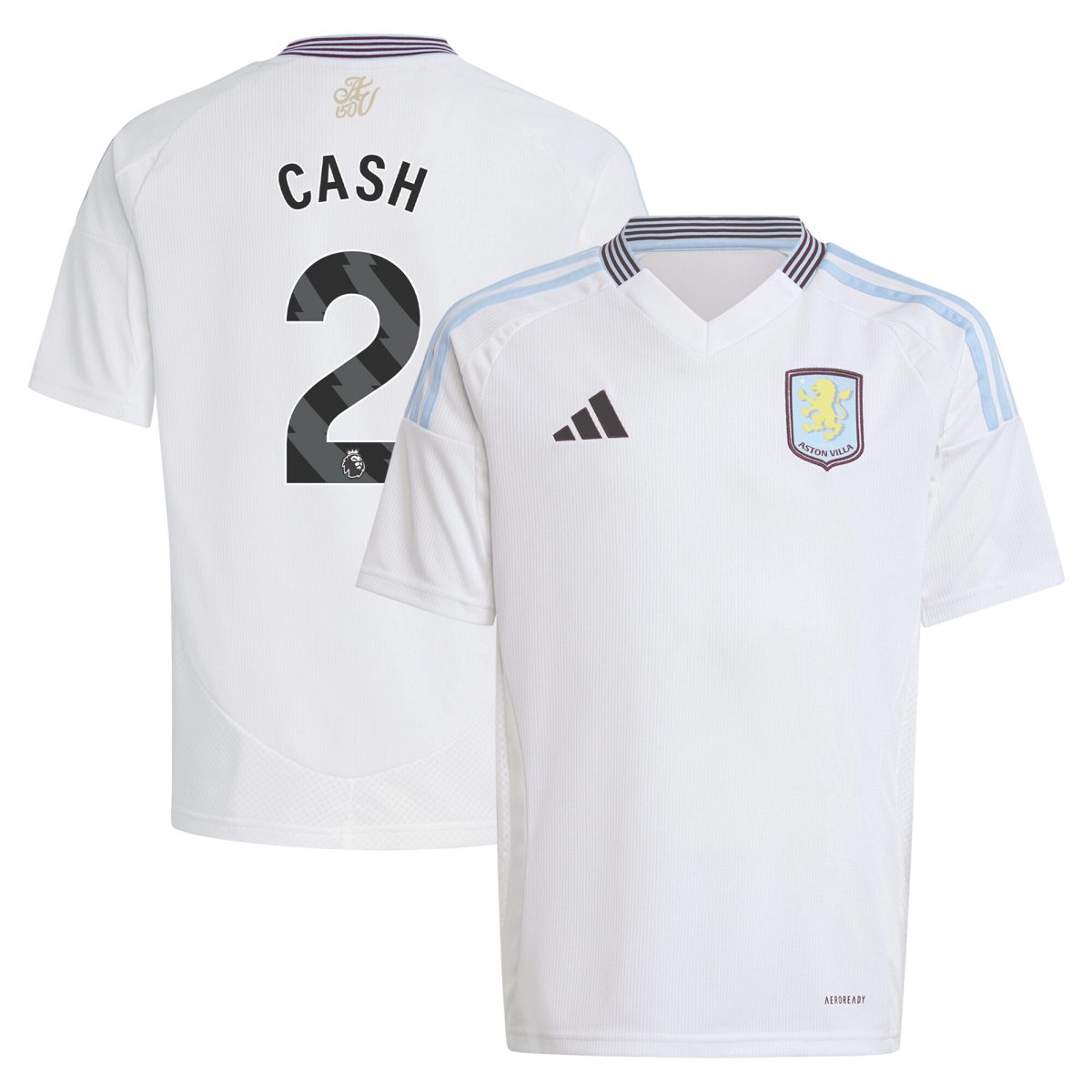 aston villa adidas away shirt 2024-25 – kids with cash 2 printing Collection | Aston Villa Fan Shop