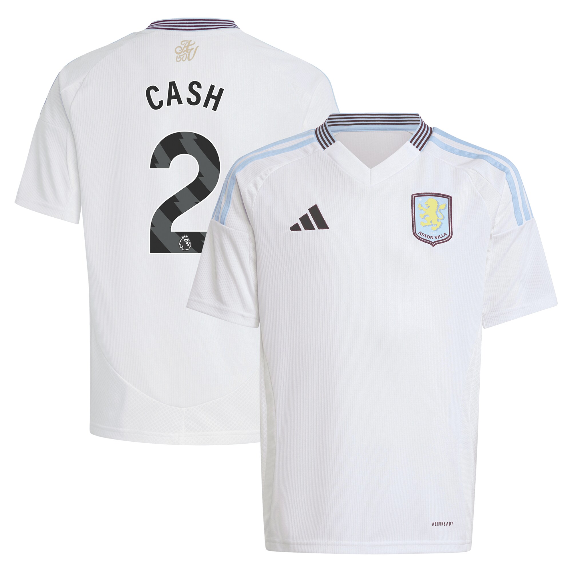 aston villa adidas away shirt 2024-25 – kids with cash 2 printing Collection | Aston Villa Fan Shop