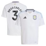 aston villa adidas away shirt 2024-25 – kids with diego carlos 3 printing Collection | Aston Villa Fan Shop