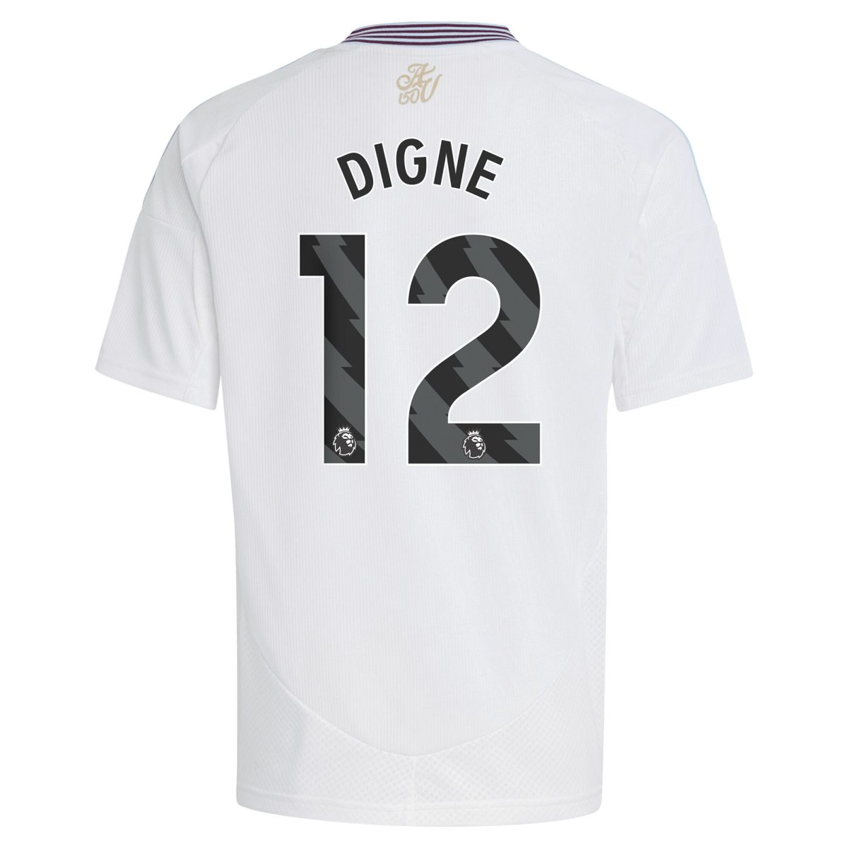 aston villa adidas away shirt 2024-25 – kids with digne 12 printing Collection | Aston Villa Fan Shop