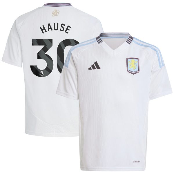 aston villa adidas away shirt 2024-25 – kids with hause 30 printing Collection | Aston Villa Fan Shop