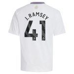 aston villa adidas away shirt 2024-25 – kids with j. ramsey 41 printing Collection | Aston Villa Fan Shop