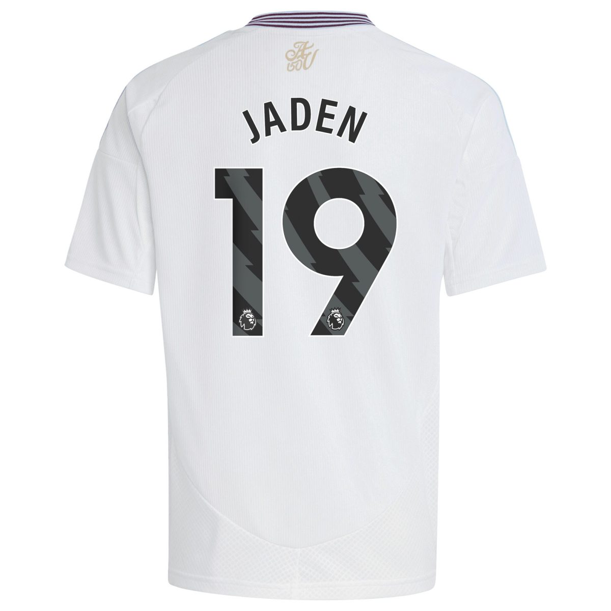 aston villa adidas away shirt 2024-25 – kids with jaden 19 printing Collection | Aston Villa Fan Shop