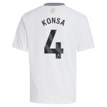 aston villa adidas away shirt 2024-25 – kids with konsa 4 printing Collection | Aston Villa Fan Shop