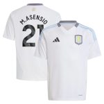 aston villa adidas away shirt 2024-25 – kids with m.asensio 21 printing Collection | Aston Villa Fan Shop