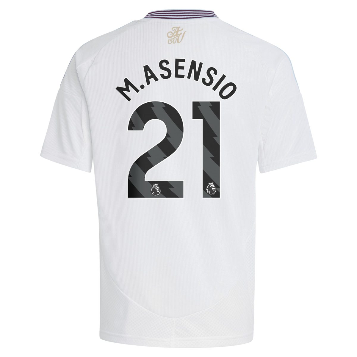 aston villa adidas away shirt 2024-25 – kids with m.asensio 21 printing Collection | Aston Villa Fan Shop