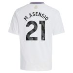 aston villa adidas away shirt 2024-25 – kids with m.asensio 21 printing Collection | Aston Villa Fan Shop