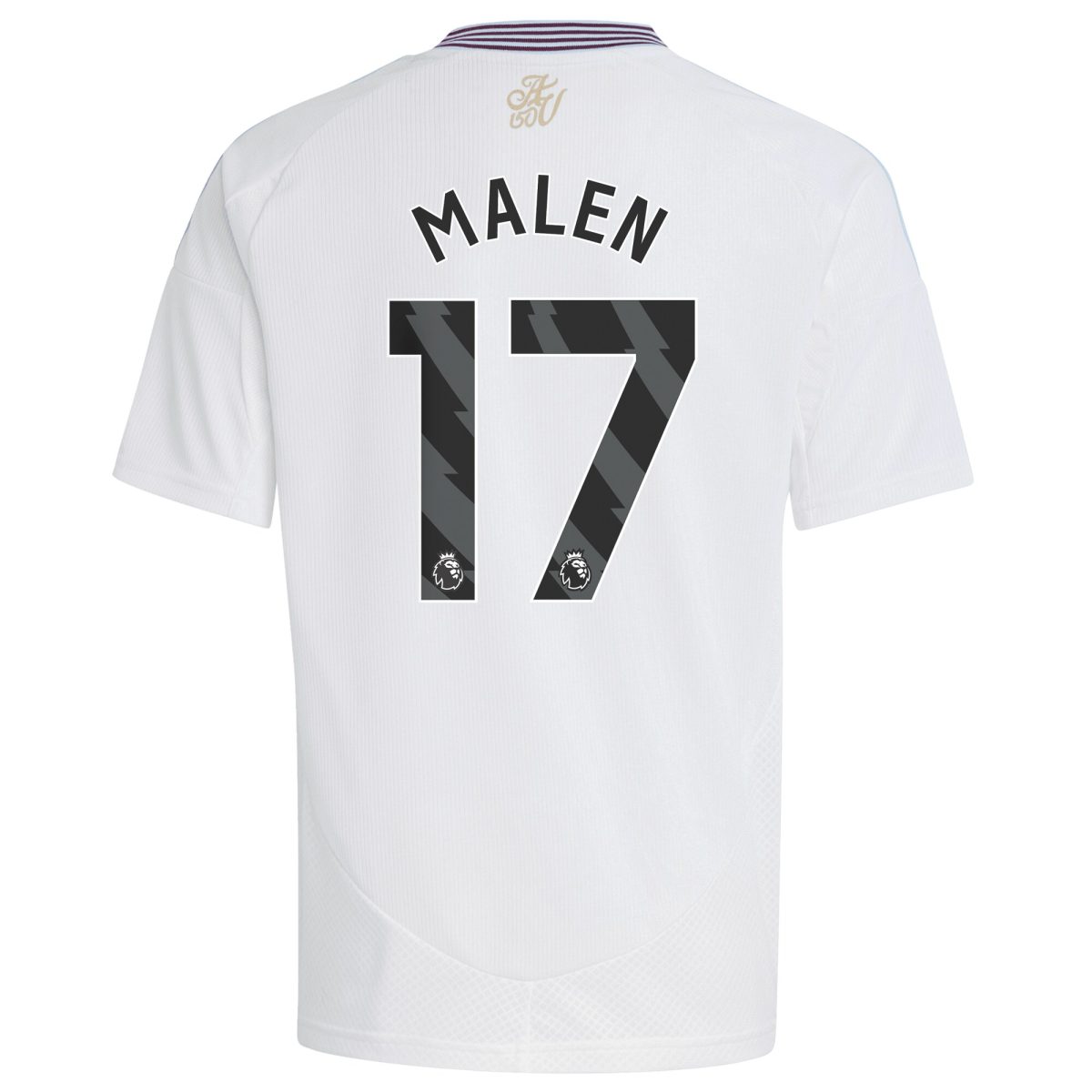 aston villa adidas away shirt 2024-25 – kids with malen 17 printing Collection | Aston Villa Fan Shop