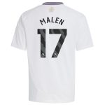aston villa adidas away shirt 2024-25 – kids with malen 17 printing Collection | Aston Villa Fan Shop