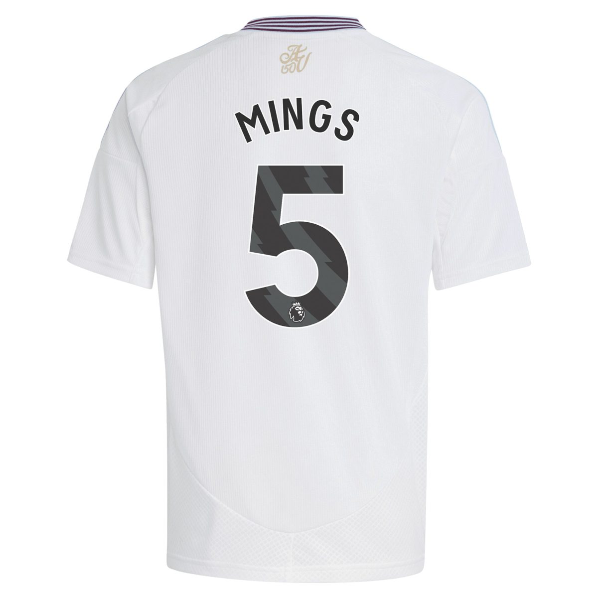 aston villa adidas away shirt 2024-25 – kids with mings 5 printing Collection | Aston Villa Fan Shop