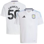 aston villa adidas away shirt 2024-25 – kids with swinkels 50 printing Collection | Aston Villa Fan Shop