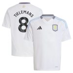 aston villa adidas away shirt 2024-25 – kids with tielemans 8 printing Collection | Aston Villa Fan Shop