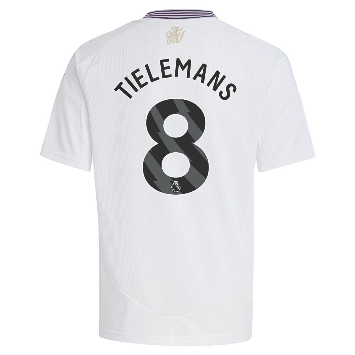 aston villa adidas away shirt 2024-25 – kids with tielemans 8 printing Collection | Aston Villa Fan Shop