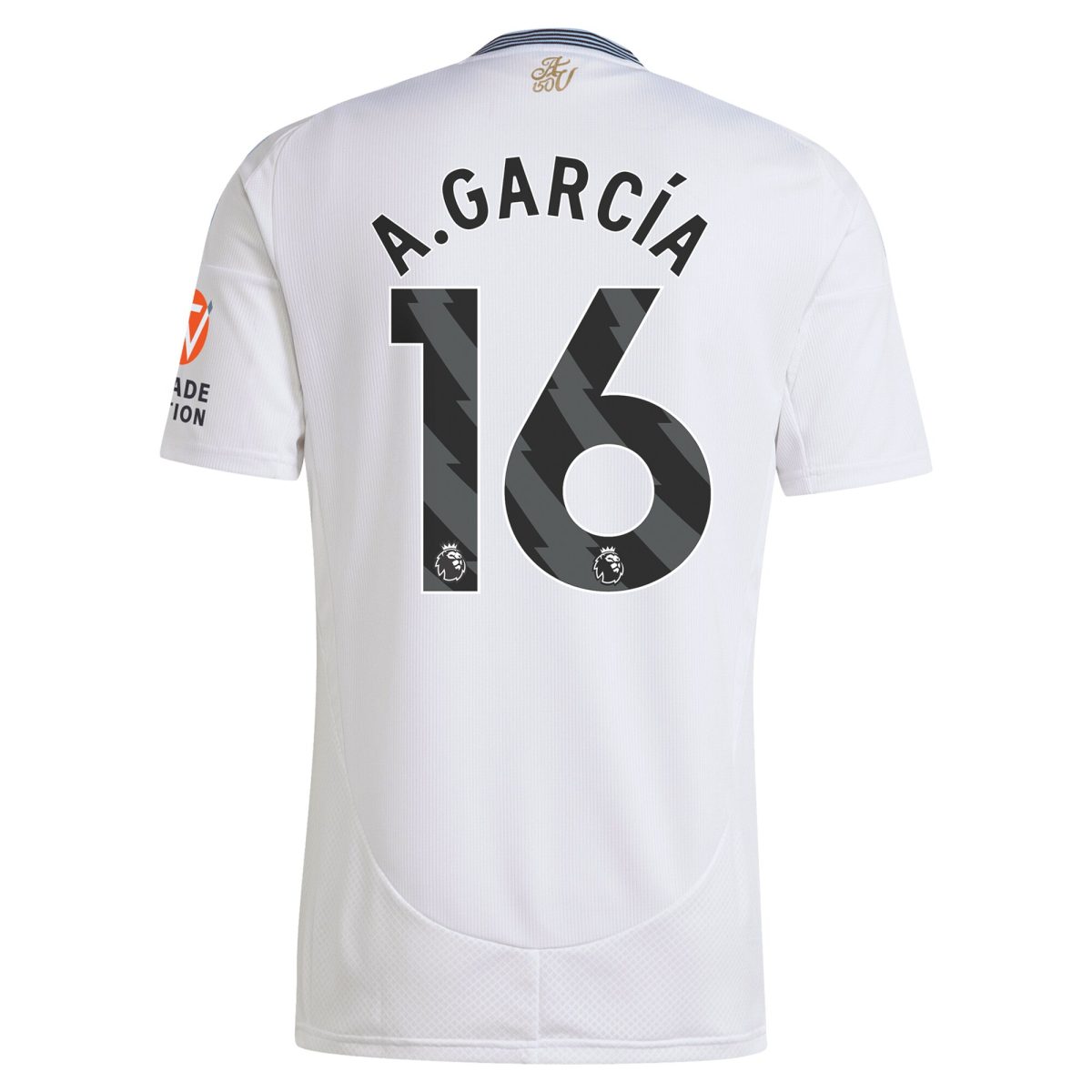 aston villa adidas away shirt 2024-25 with a.garcía 16 printing Collection | Aston Villa Fan Shop