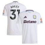 aston villa adidas away shirt 2024-25 with bailey 31 printing Collection | Aston Villa Fan Shop
