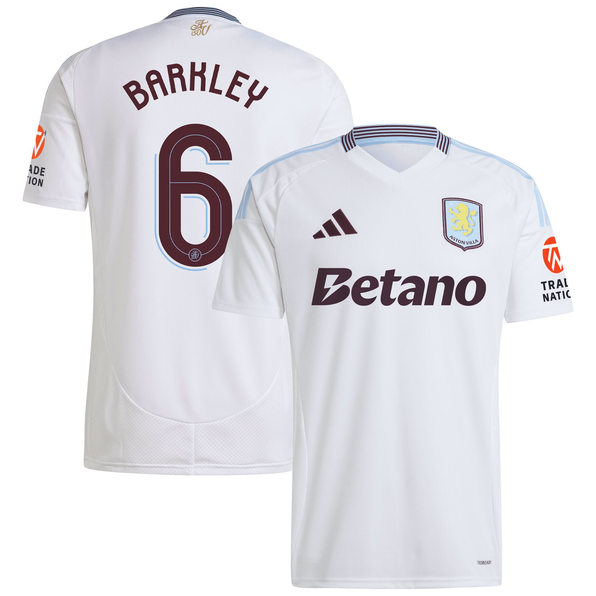 aston villa adidas away shirt 2024-25 with barkley 6 cup printing Collection | Aston Villa Fan Shop