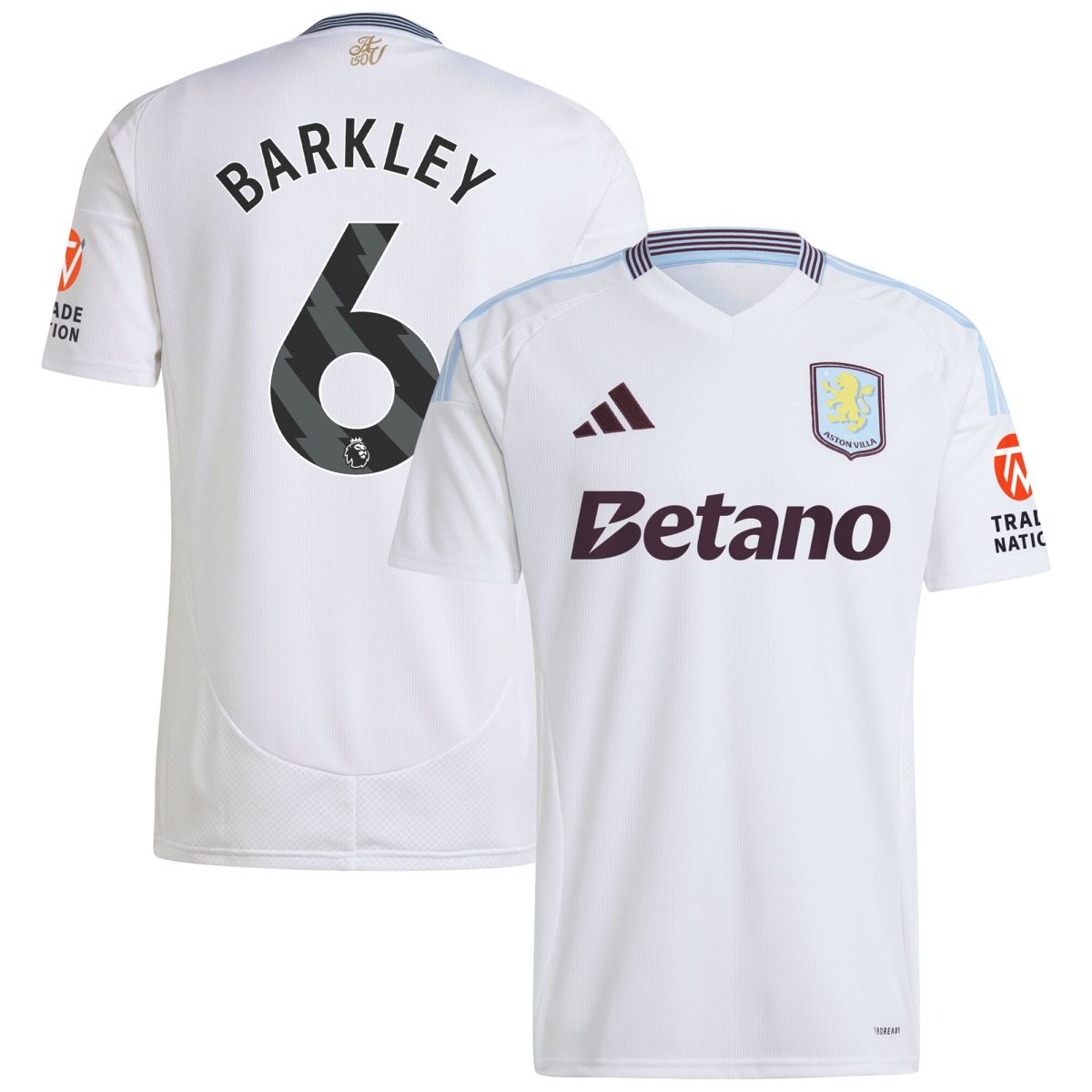 aston villa adidas away shirt 2024-25 with barkley 6 printing Collection | Aston Villa Fan Shop
