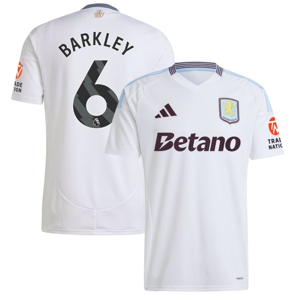 aston villa adidas away shirt 2024-25 with barkley 6 printing Collection | Aston Villa Fan Shop