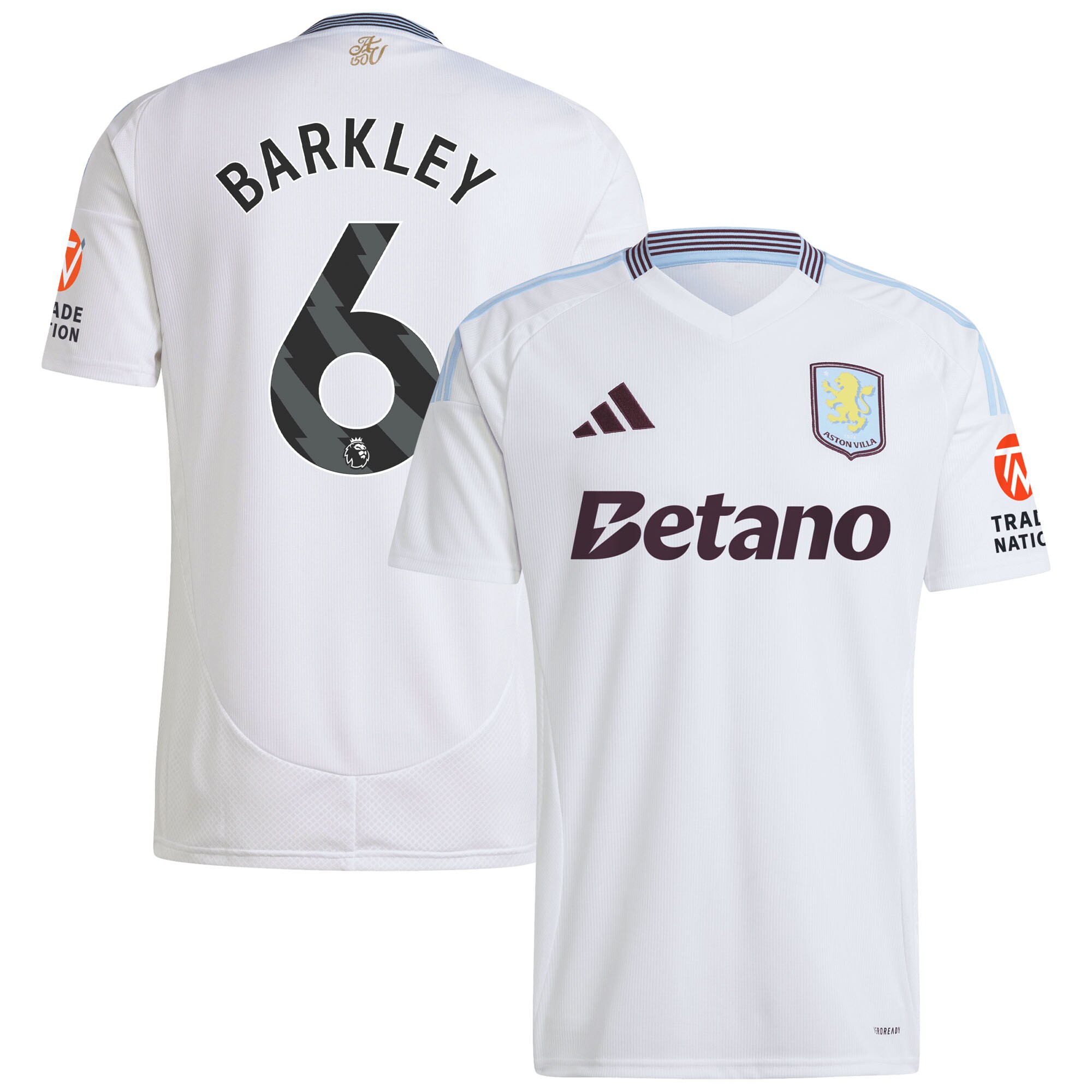 aston villa adidas away shirt 2024-25 with barkley 6 printing Collection | Aston Villa Fan Shop