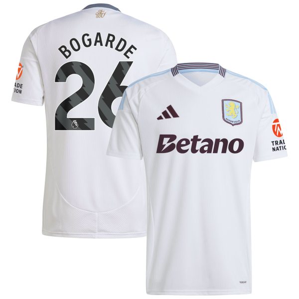 aston villa adidas away shirt 2024-25 with bogarde 26 printing Collection | Aston Villa Fan Shop
