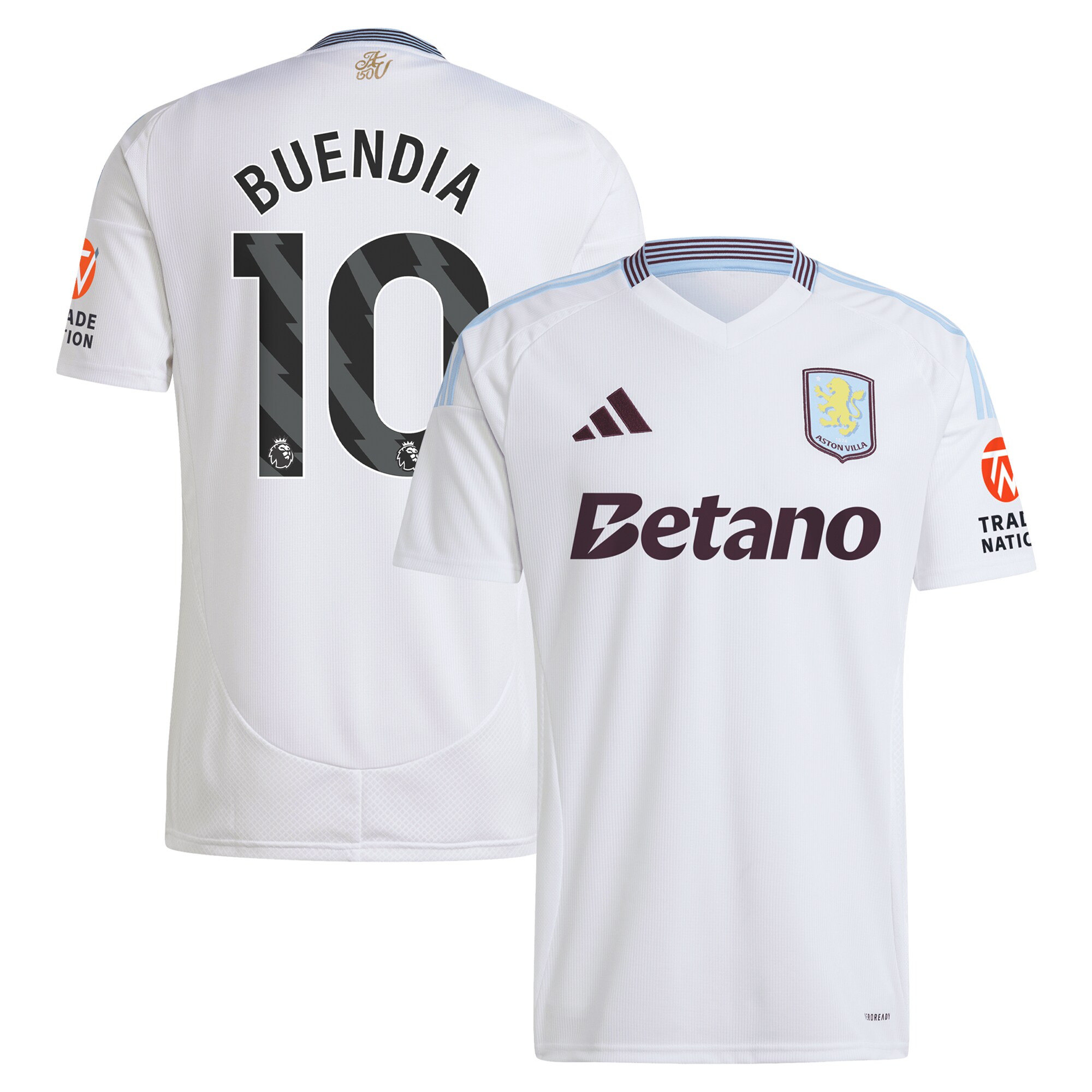 aston villa adidas away shirt 2024-25 with buendia 10 printing Collection | Aston Villa Fan Shop