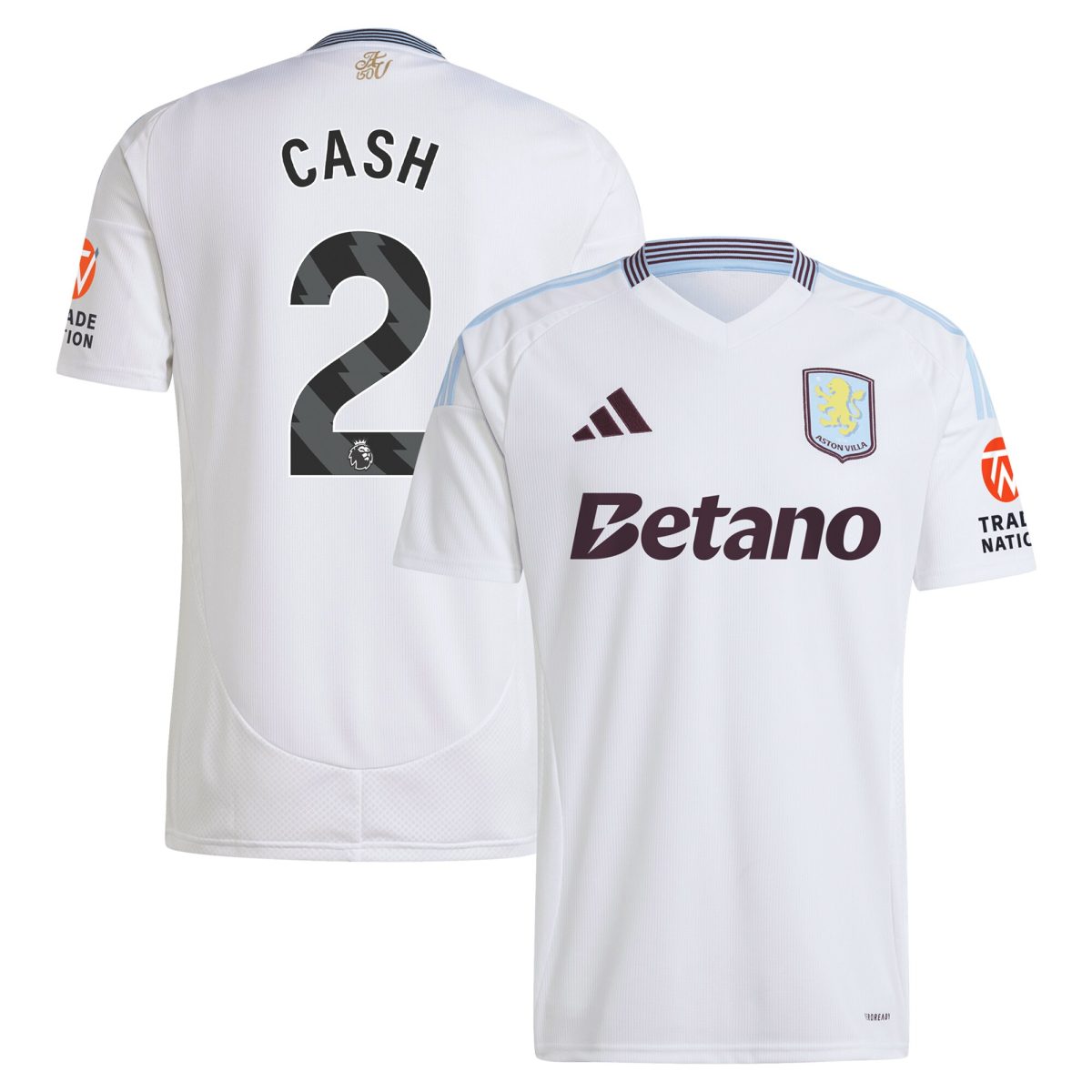 aston villa adidas away shirt 2024-25 with cash 2 printing Collection | Aston Villa Fan Shop