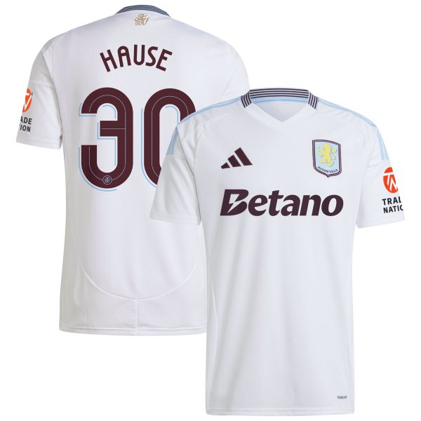 aston villa adidas away shirt 2024-25 with hause 30 cup printing Collection | Aston Villa Fan Shop