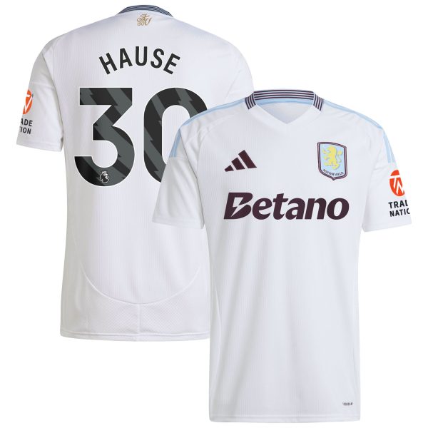 aston villa adidas away shirt 2024-25 with hause 30 printing Collection | Aston Villa Fan Shop