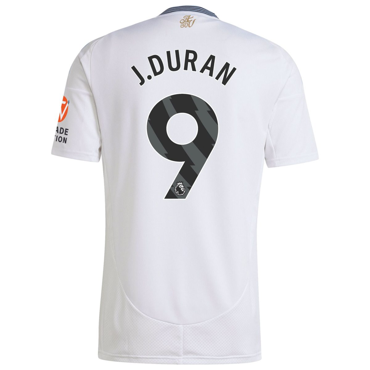 aston villa adidas away shirt 2024-25 with j.duran 9 printing Collection | Aston Villa Fan Shop