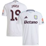 aston villa adidas away shirt 2024-25 with jaden 19 cup printing Collection | Aston Villa Fan Shop