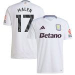 aston villa adidas away shirt 2024-25 with malen 17 printing Collection | Aston Villa Fan Shop