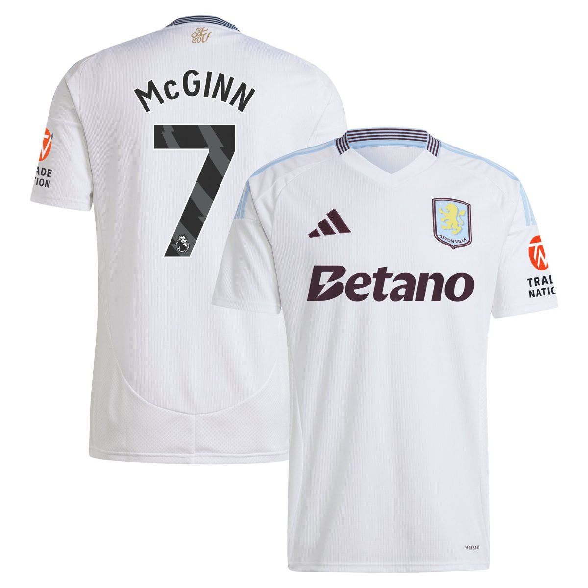 aston villa adidas away shirt 2024-25 with mcginn 7 printing Collection | Aston Villa Fan Shop