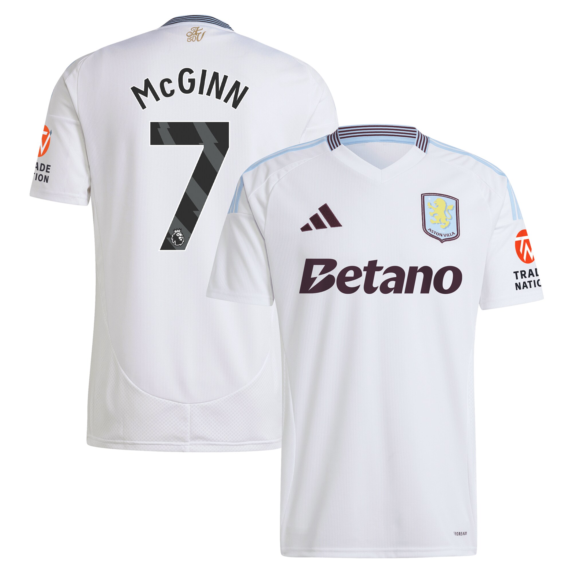 aston villa adidas away shirt 2024-25 with mcginn 7 printing Collection | Aston Villa Fan Shop