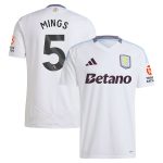 aston villa adidas away shirt 2024-25 with mings 5 printing Collection | Aston Villa Fan Shop