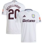 aston villa adidas away shirt 2024-25 with nedeljković 20 cup printing Collection | Aston Villa Fan Shop