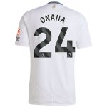 aston villa adidas away shirt 2024-25 with onana 24 printing Collection | Aston Villa Fan Shop