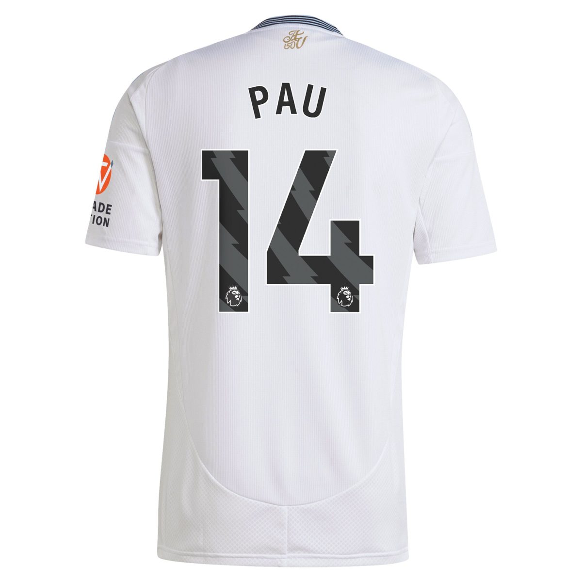 aston villa adidas away shirt 2024-25 with pau 14 printing Collection | Aston Villa Fan Shop