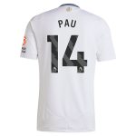 aston villa adidas away shirt 2024-25 with pau 14 printing Collection | Aston Villa Fan Shop