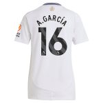 aston villa adidas away shirt 2024-25 – womens with a.garcía 16 printing Collection | Aston Villa Fan Shop