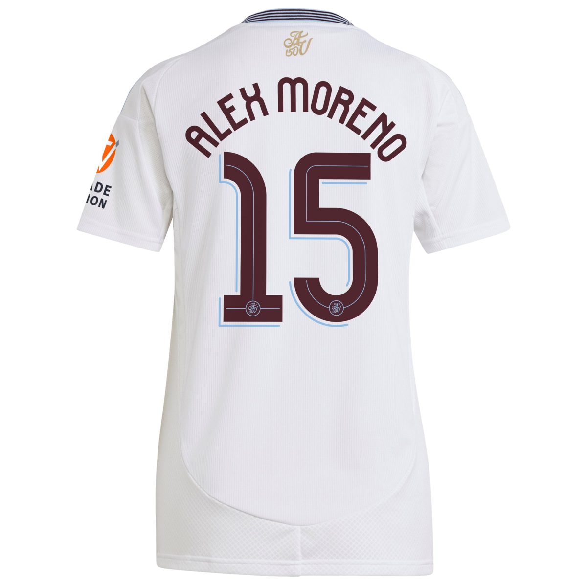 aston villa adidas away shirt 2024-25 – womens with alex moreno 15 cup printing Collection | Aston Villa Fan Shop