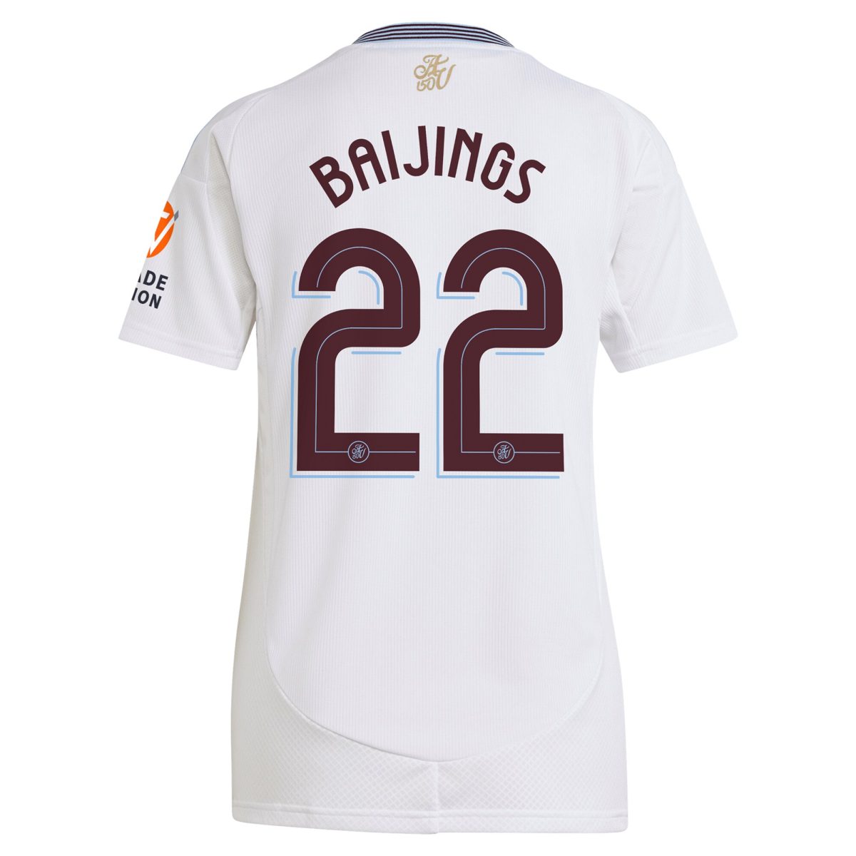 aston villa adidas away shirt 2024-25 – womens with baijings 22 cup printing Collection | Aston Villa Fan Shop