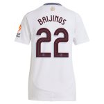 aston villa adidas away shirt 2024-25 – womens with baijings 22 cup printing Collection | Aston Villa Fan Shop