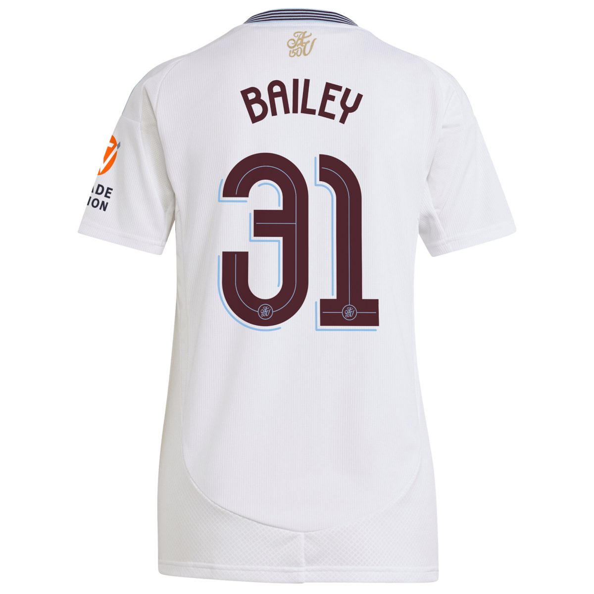aston villa adidas away shirt 2024-25 – womens with bailey 31 cup printing Collection | Aston Villa Fan Shop