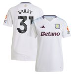 aston villa adidas away shirt 2024-25 – womens with bailey 31 printing Collection | Aston Villa Fan Shop