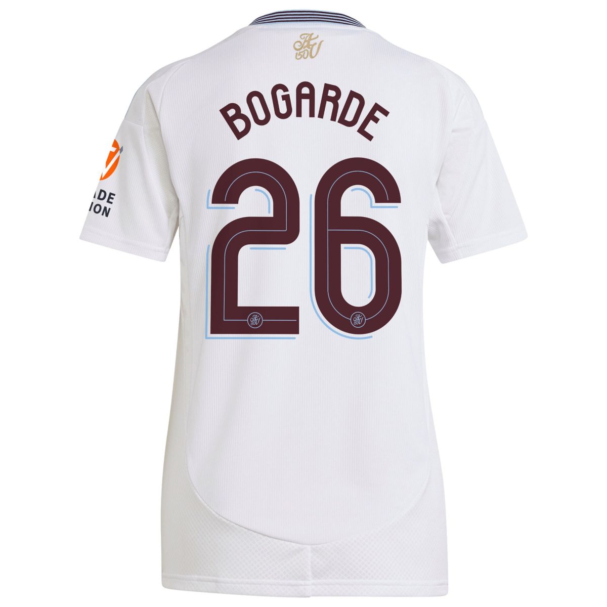 aston villa adidas away shirt 2024-25 – womens with bogarde 26 cup printing Collection | Aston Villa Fan Shop