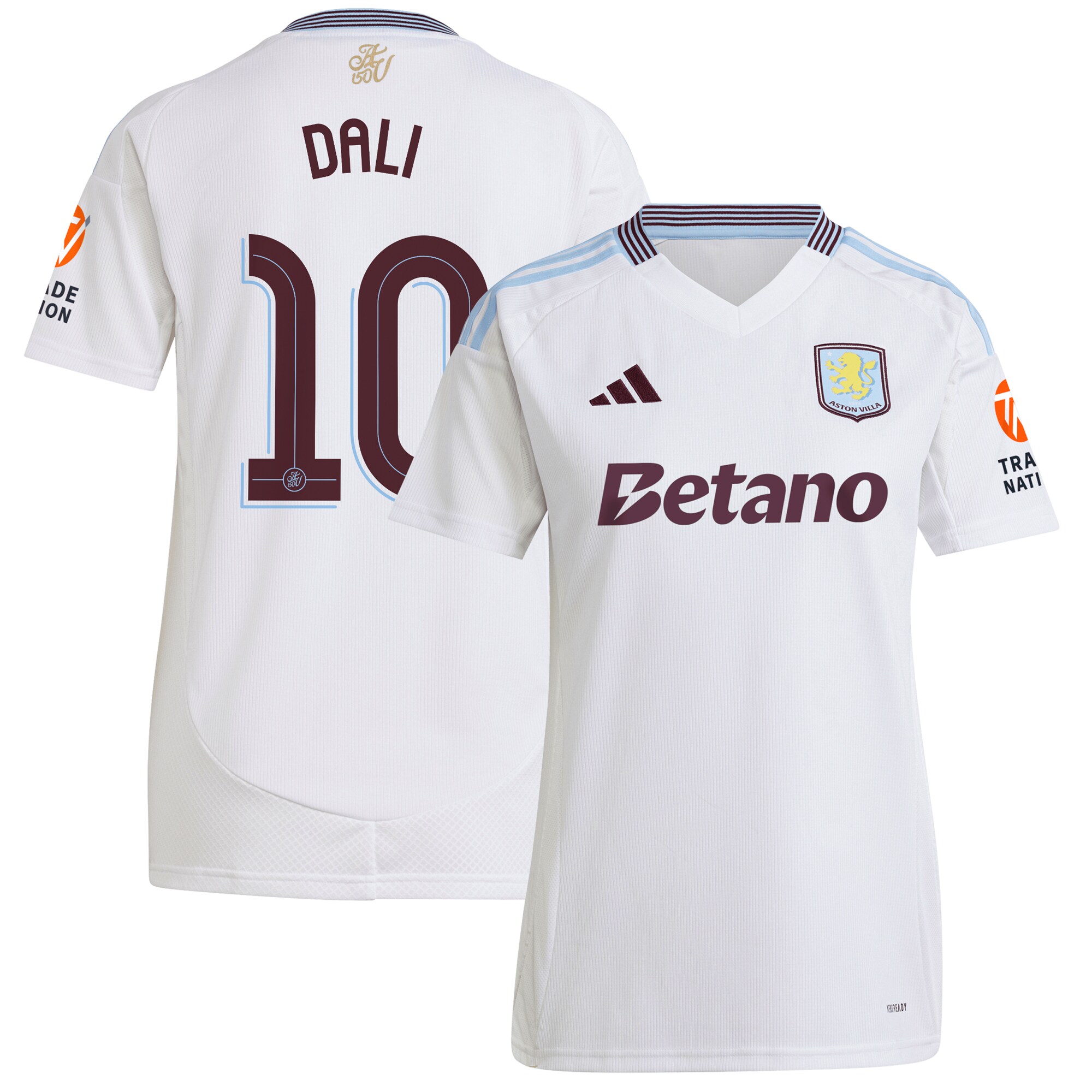 aston villa adidas away shirt 2024-25 – womens with dali 10 cup printing Collection | Aston Villa Fan Shop