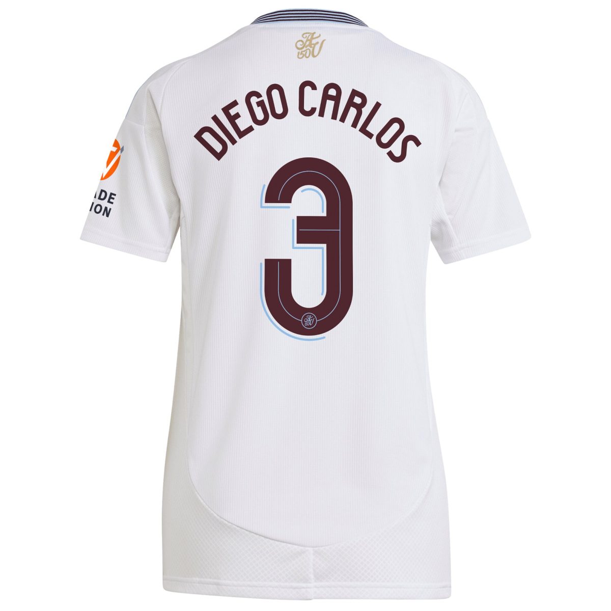 aston villa adidas away shirt 2024-25 – womens with diego carlos 3 cup printing Collection | Aston Villa Fan Shop